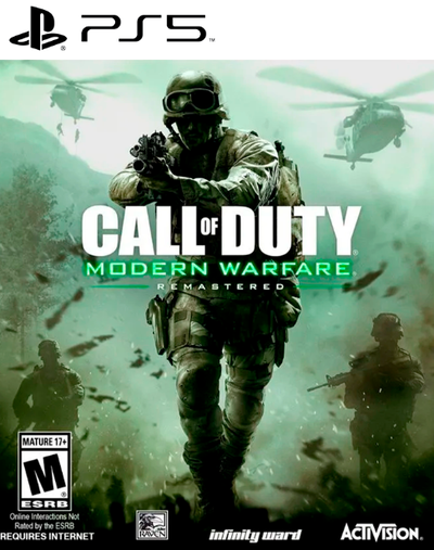 CALL OF DUTY MODERN WARFARE REMASTERED PS5