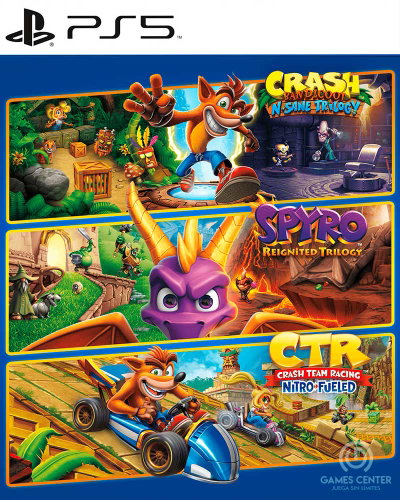 CRASH + SPYRO TRIPLE PLAY BUNDLE PS5
