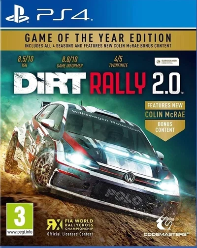 DIRT RALLY 2.0 GAME OF THE YEAR EDITION PS4