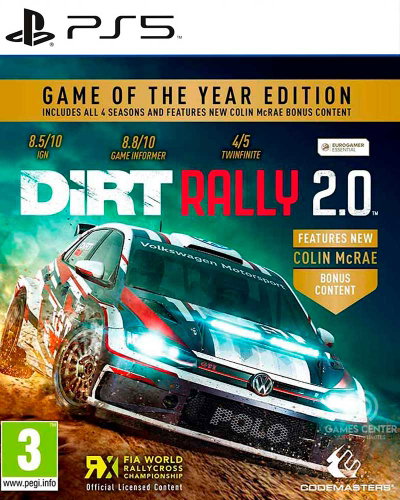 DIRT RALLY 2.0 GAME OF THE YEAR EDITION PS5
