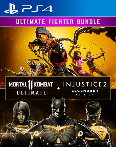MORTAL KOMBAT 11 ULTIMATE + INJUSTICE 2 LEGENDARY EDITION PS4