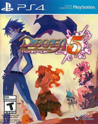 DISGAEA 5 ALLIANCE OF VENGEANCE PS4