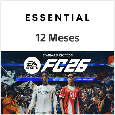 FC 26 + PS PLUS 12 MESES ESSENTIAL CUENTA PRIMARIA 