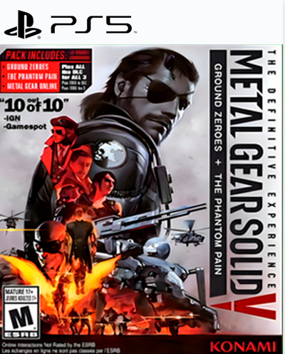 METAL GEAR SOLID V THE DEFINITIVE EXPERIENCE PS5