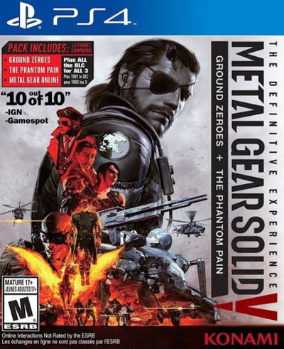 METAL GEAR SOLID V THE DEFINITIVE EXPERIENCE PS4