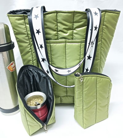 Matero Puffer completo Verde