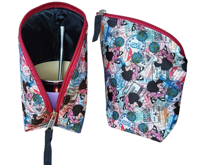 Chau Lata Yerbera + Portamate Estampado 