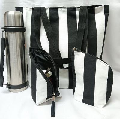 Set Matero completo Lona Rayado 