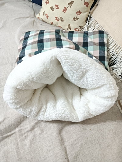 Saco Cama para Gatos cuadrille