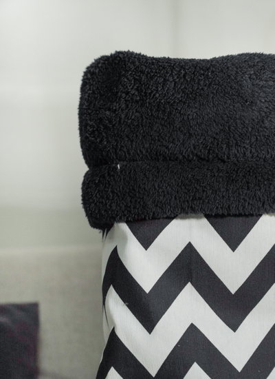 Saco Cama para Gatos Lona Estampada