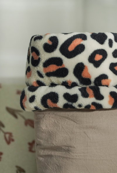 Saco Cama para Gatos Tusor animal print