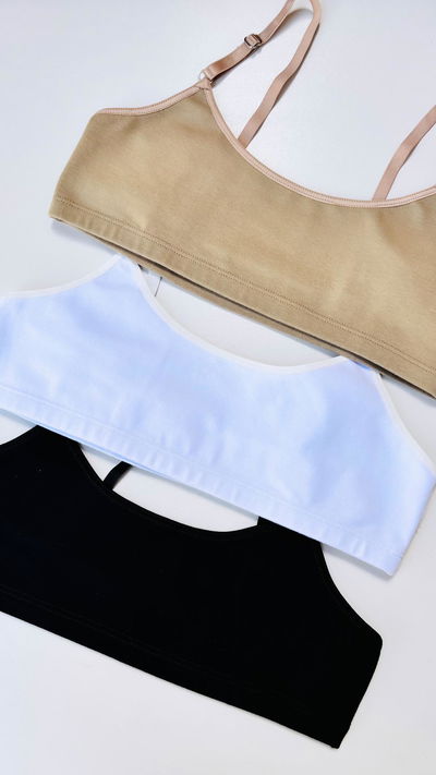 MediaDoc Tops AGATHA / algodon con lycra / 4 talles