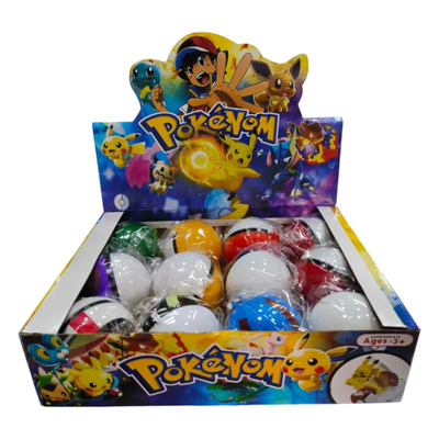 POKEBOLA CON POKEMON COLECCIONABLE X12