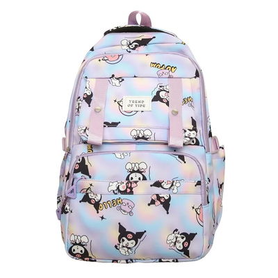  MOCHILA ESCOLAR KUROMI VIOLETA JY570