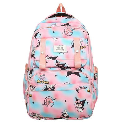 MOCHILA ESCOLAR KUROMI ROSA JY570