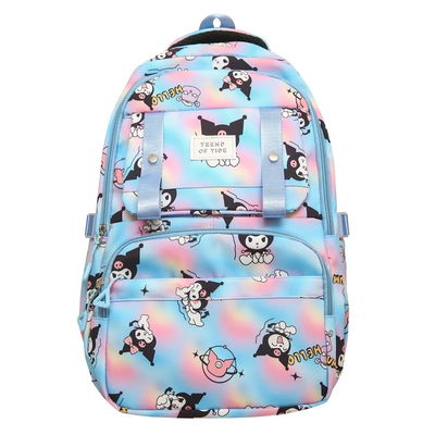 MOCHILA ESCOLAR KUROMI AZUL JY570