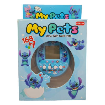 MASCOTA VIRTUAL TAMAGOTCHI STICH AZUL