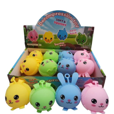 SQUISHY ANTI STRESS DECOMPRESSION TOY CAJA X12