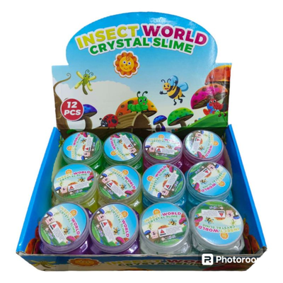 SLIME INSECT WORLD CAJA X12