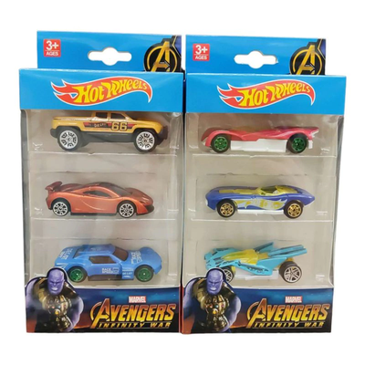 AUTOS SIMIL HOT WHEELS AVENGERS X3