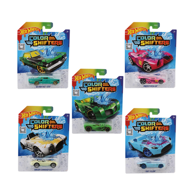 AUTOS SIMIL HOT WHEELS COLOR SHIFTER X4