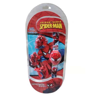 RELOJ TAPA INTERCAMBIABLE SPIDERMAN