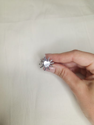 ANILLO CORAZON SOL SILVER