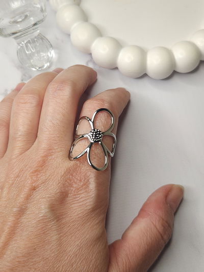 ANILLO CORINA SILVER