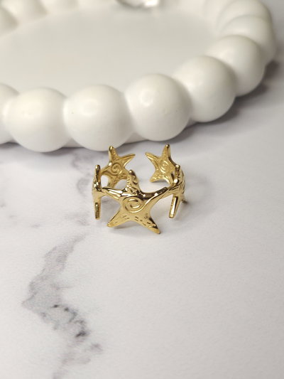 ANILLO ESTRELLAS DE MAR