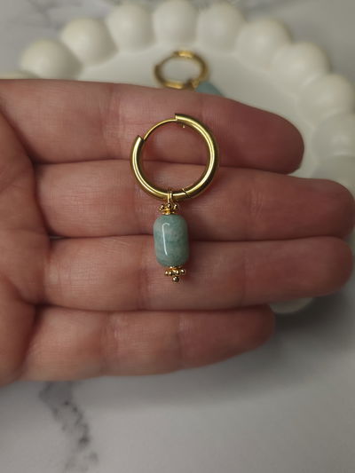 Par de argollitas AMAZONIA