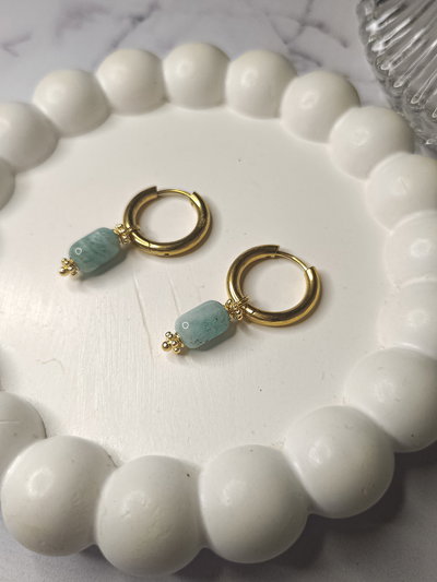 Par de argollitas AMAZONIA