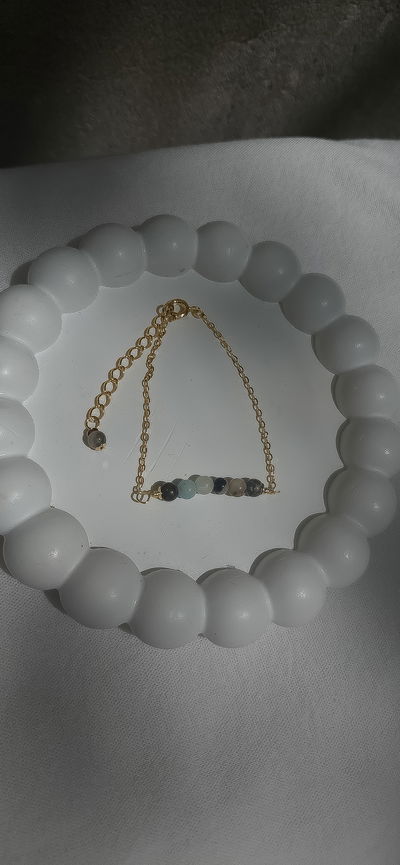 Pulsera Laminada AMAZONITA