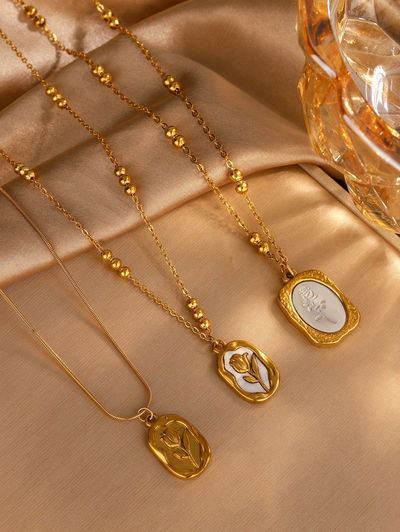 COLLAR ROSE II