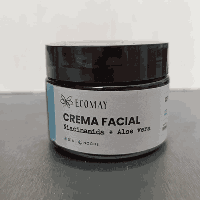 Crema Facial de Niacinamida y Aloe vera