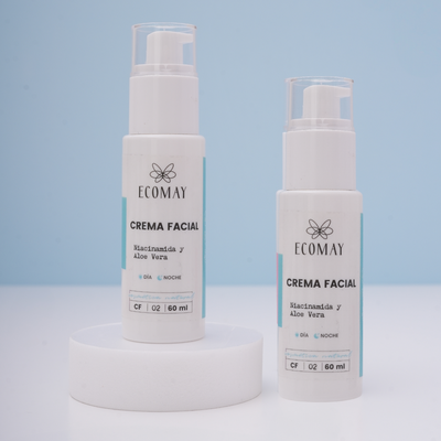 Crema Facial de Niacinamida y Aloe Vera