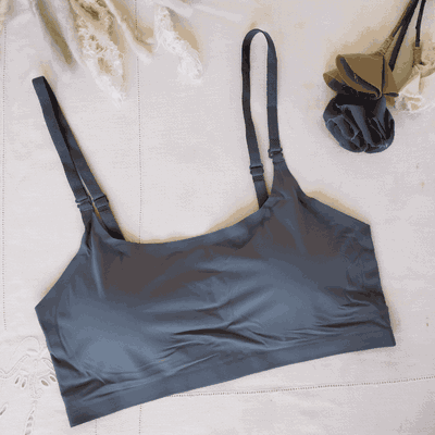 Bralette Velvety Steel