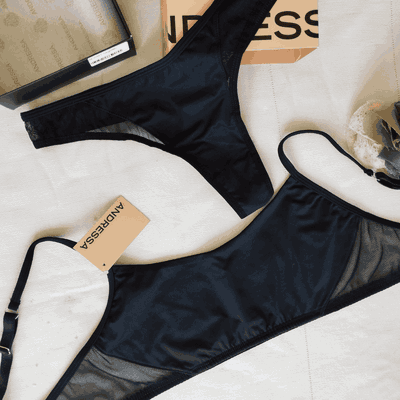 Conjunto Selene Black