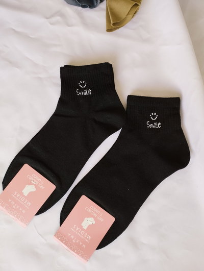 Pack x2 pares Smile black