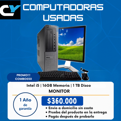 🖥️ Combo 030 (16 GB/1 TB) Juego