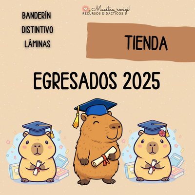 Banderin " Egresados 2025" (pdf)