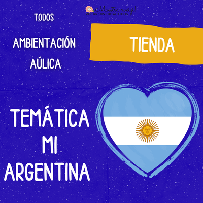 Ambientación aúlica "MI ARGENTINA " (pdf)