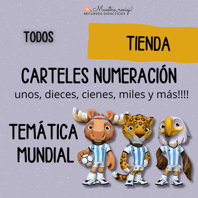 Carteles numeración Mundial (pdf)