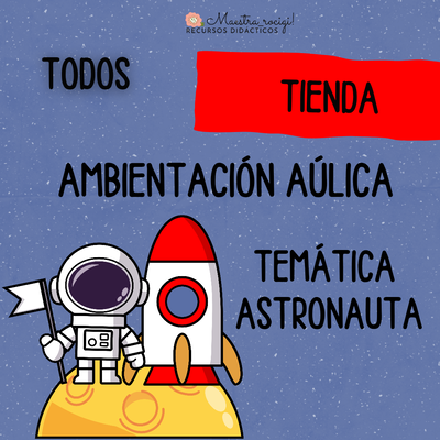 Ambientación aúlica Astronauta (pdf)
