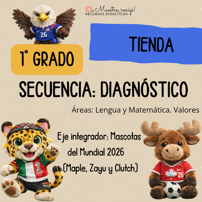 Diagnóstico 1° grado. Eje: mascotas mundial (pdf)