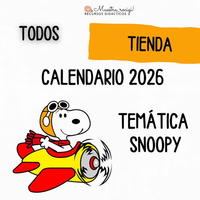 Calendario 2026 SNOOPY (pdf)
