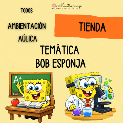 Ambientación aúlica BOB ESPONJA (pdf) 