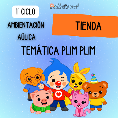 Ambientación aúlica Plim Plim (pdf) 1° ciclo