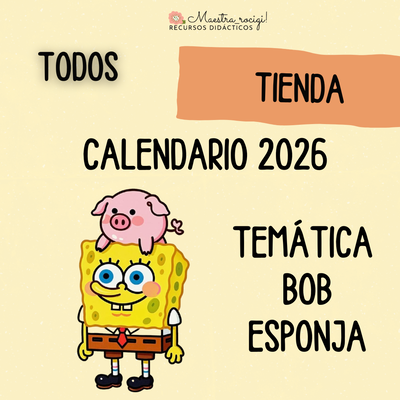 Calendario 2026 BOB ESPONJA (pdf)