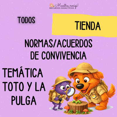 Normas de convivencia temática TOTO Y LA PULGA (pdf)