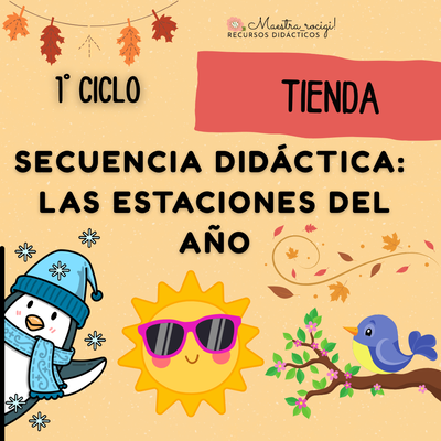 secuencia "Las estaciones del año" 1° ciclo. (pdf)